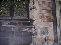 Before and after photos of St. Ignatius Church in NYC